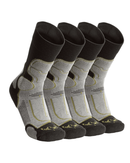 ULTRA Merino Crew Sock 4-Pair Pack | Grey Green