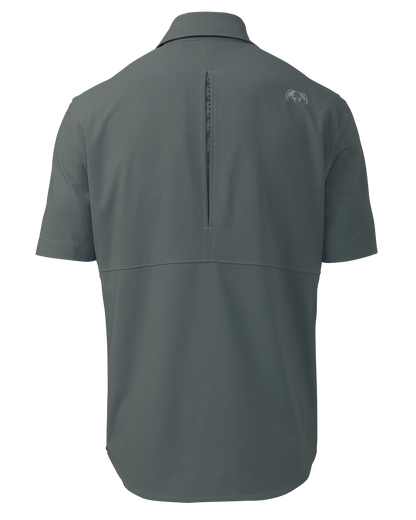 Mesa Vented SS Snap Shirt | Stone