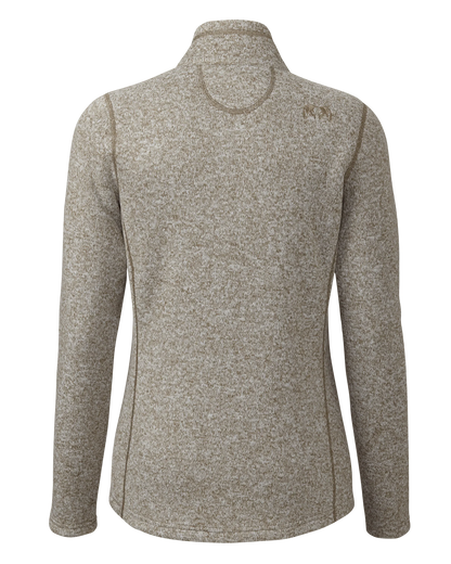 Women's Base Camp Full Zip Sweater | Khaki White Heather