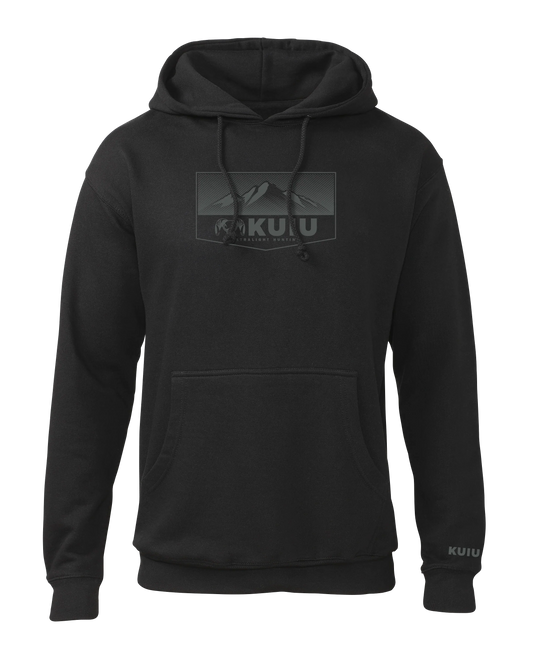 KUIU Ultralight Mountain Logo Hoodie | Black