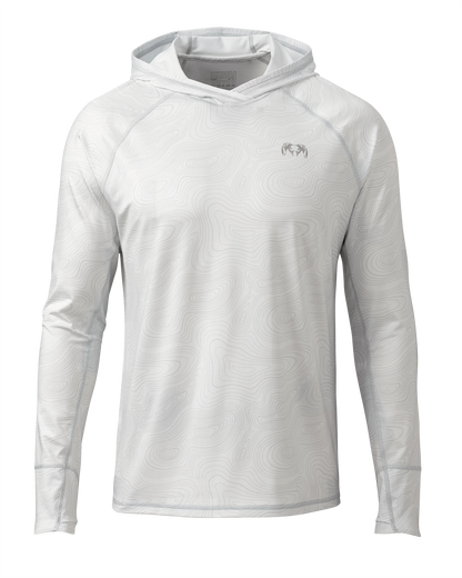 Gila LS Hoodie Topo | Skyline Topo Print