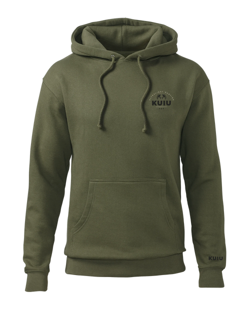 KUIU Stacked Chest Logo Hoodie | Army