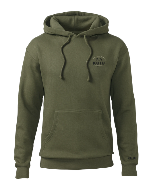 KUIU Stacked Chest Logo Hoodie | Army