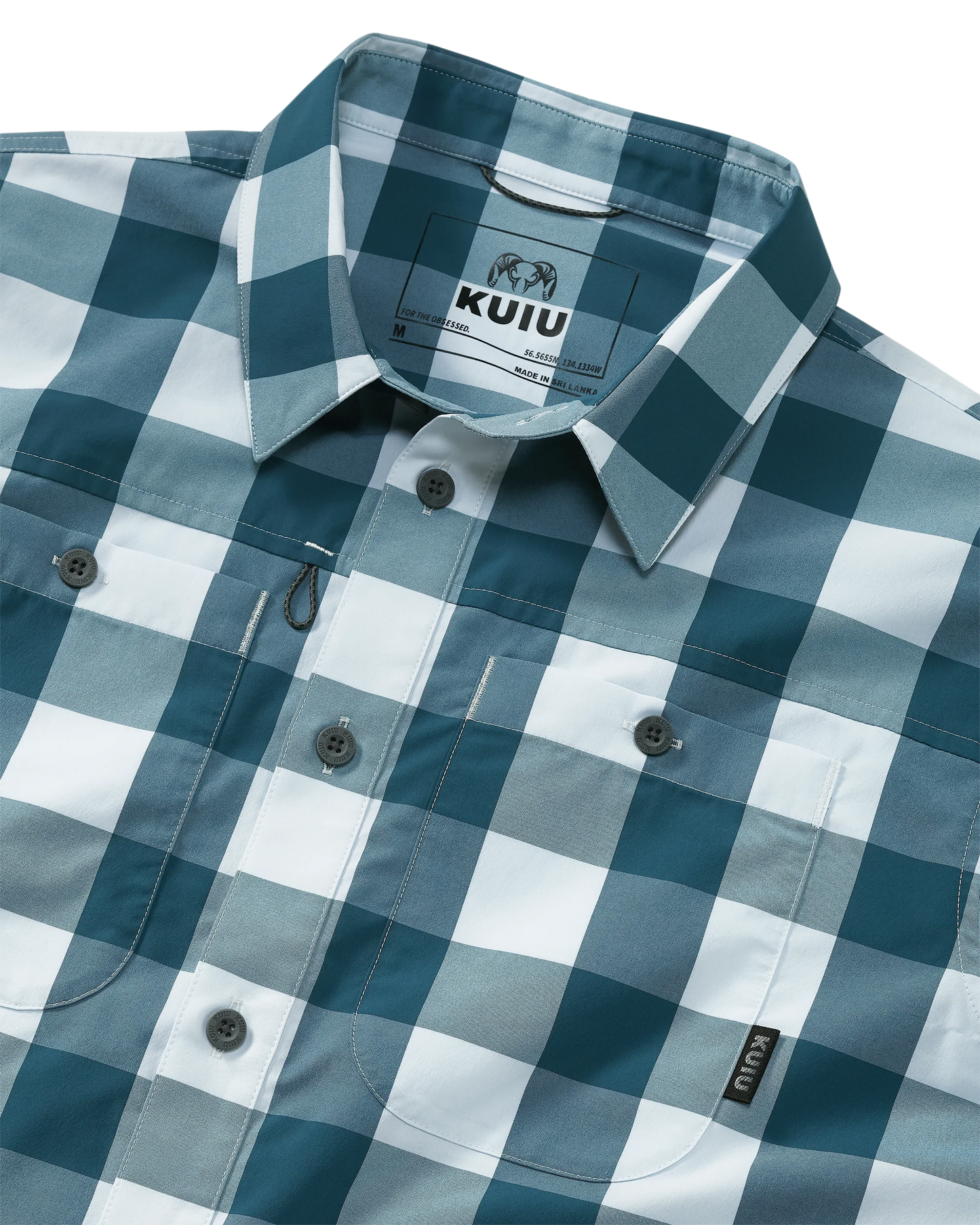 Borrego LS Shirt | Lake Plaid