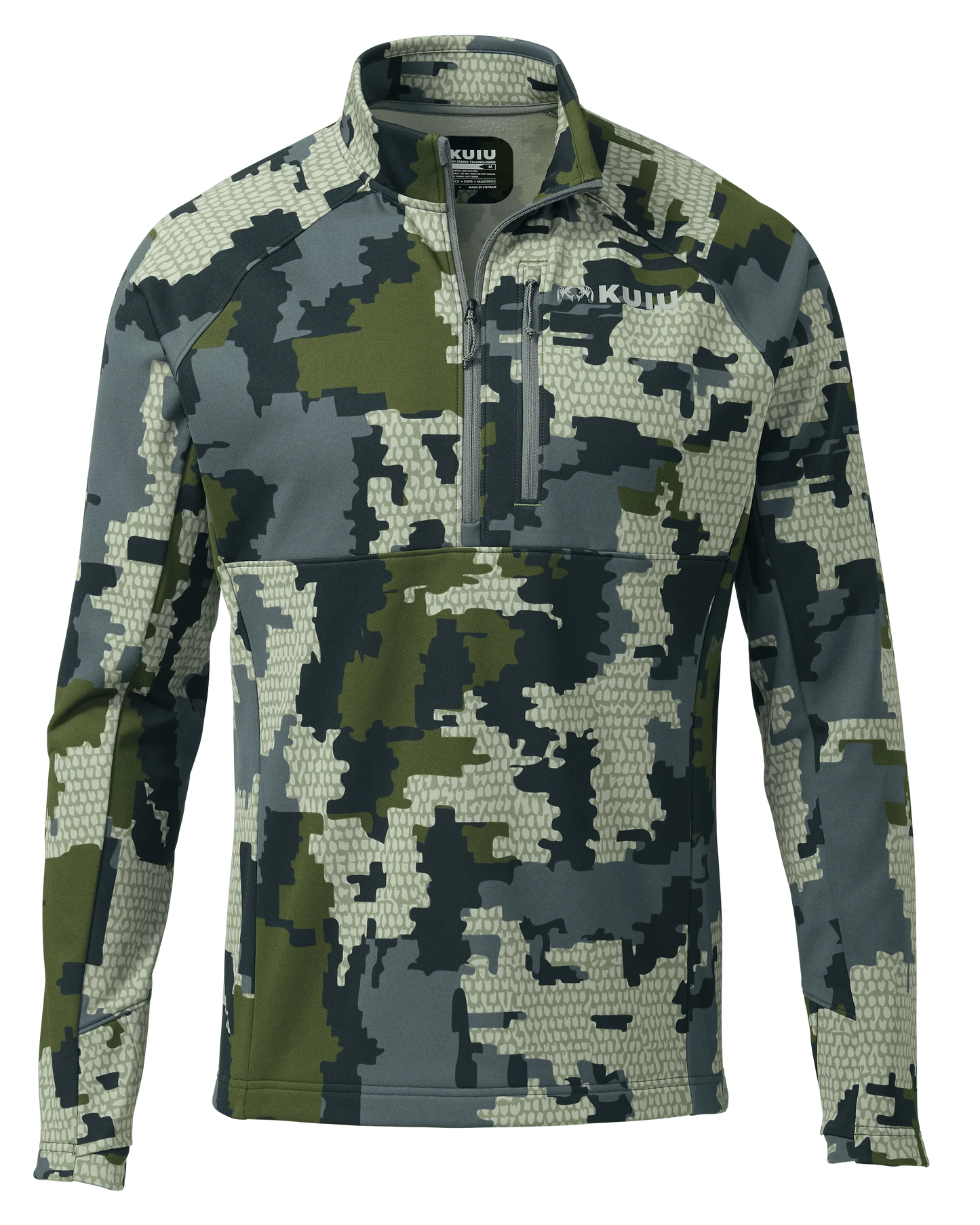 StrongFleece 190 Zip-T | Verde