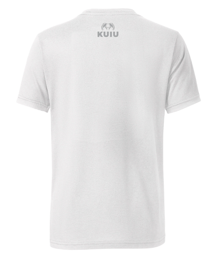 Youth Here to Hunt Logo T-Shirt | White