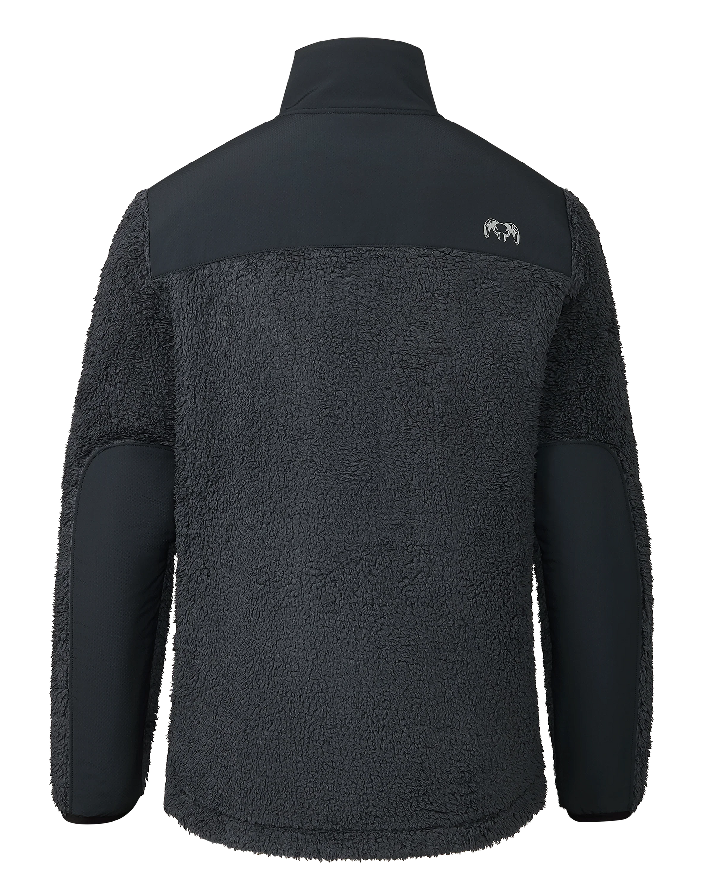 Sherpa Fleece Zip Pullover | Nightfall