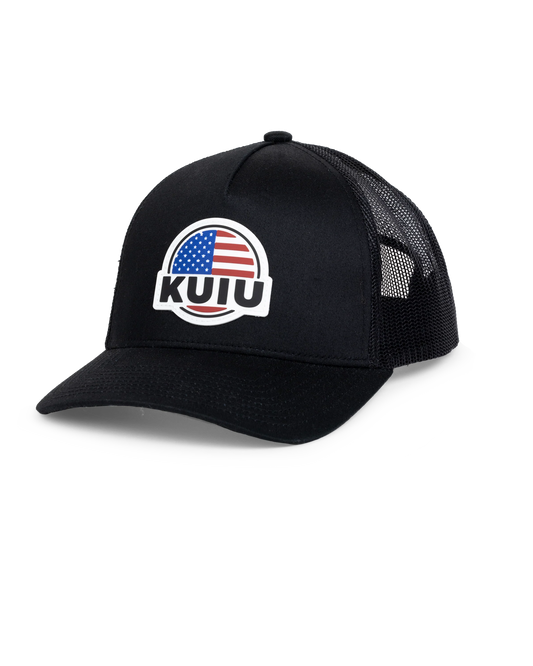 KUIU Flag Patch Hat | Black
