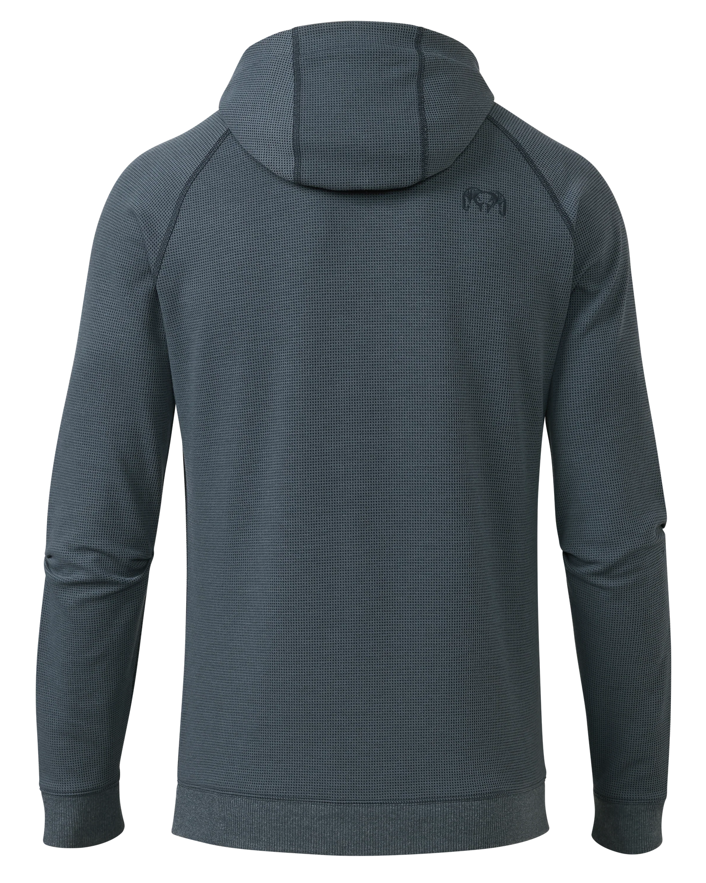 Canyon Waffle Hoodie | Steel Blue Heather