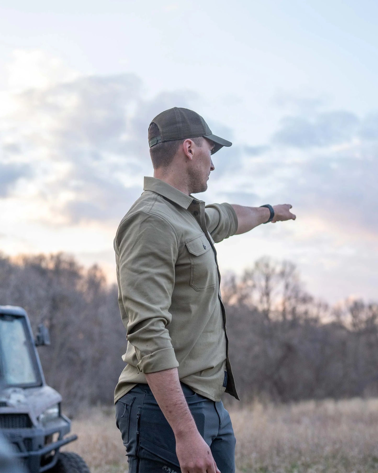 Motive LS Workgrade Shirt | Khaki