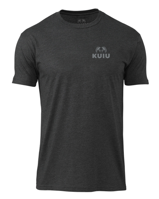 KUIU Ram Chest Logo T-Shirt | Charcoal