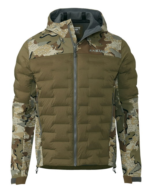 Axis Thermal Hybrid Hooded Jacket | Valo