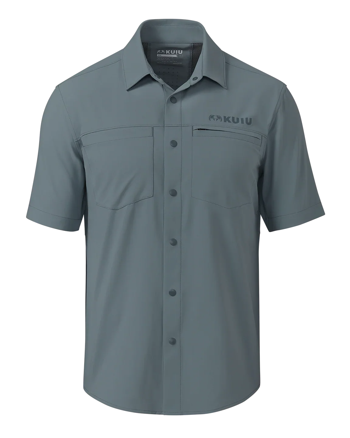 Mesa Vented SS Snap Shirt | Slate