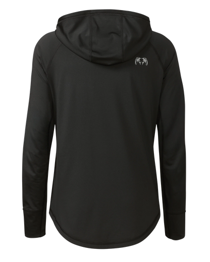 Women's Gila LS Hoodie | Black