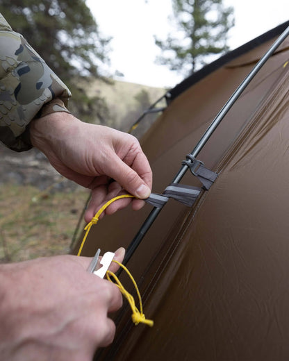 Mountain Star 3 Person Tent | Gunmetal-Camel