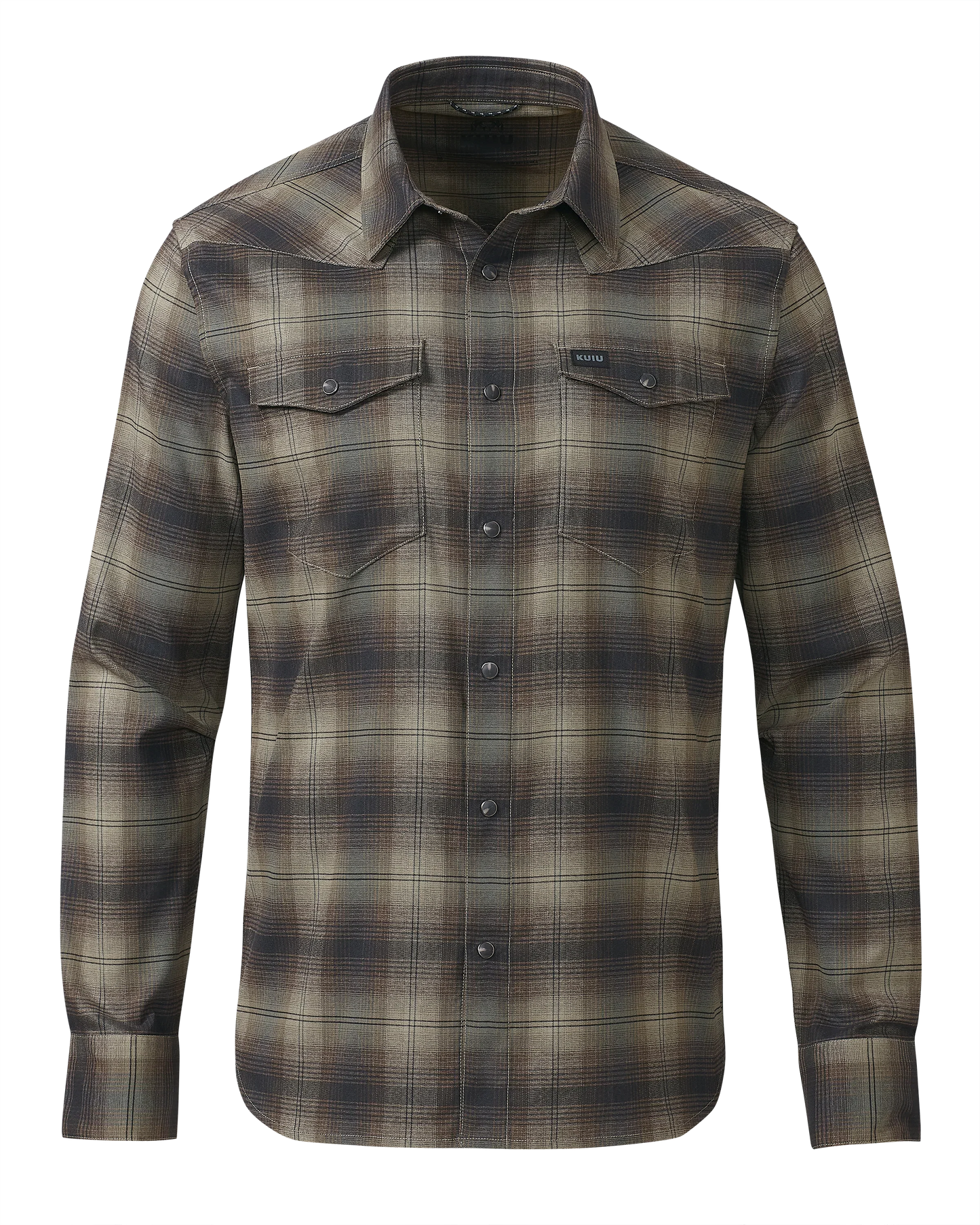 Laredo LS Shirt | Vias Ombre Plaid