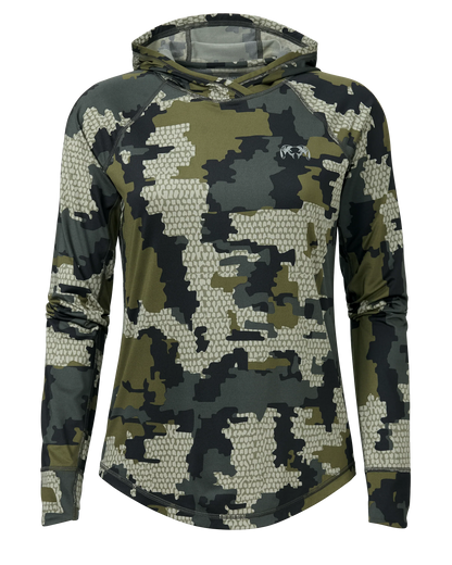 Women's Gila LS Hoodie | Verde