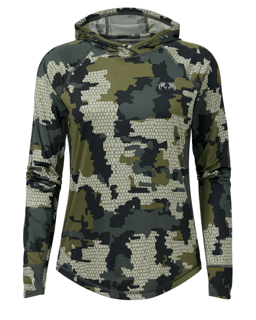 Women's Gila LS Hoodie | Verde