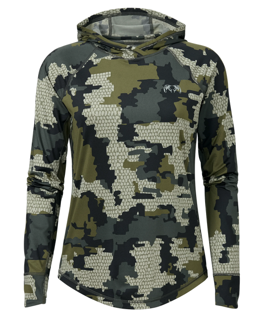 Women's Gila LS Hoodie | Verde