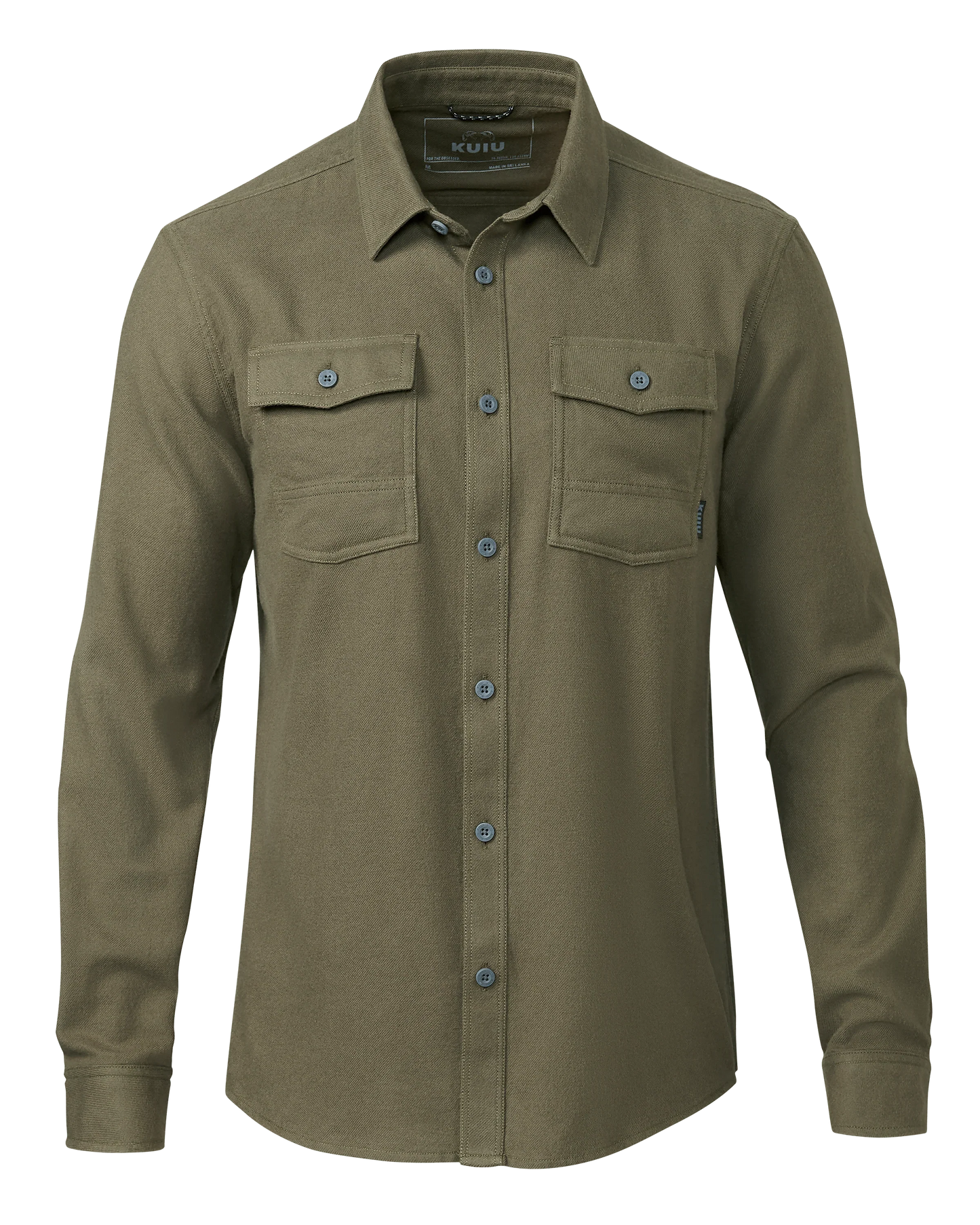 Field Flannel Shirt | Evergreen