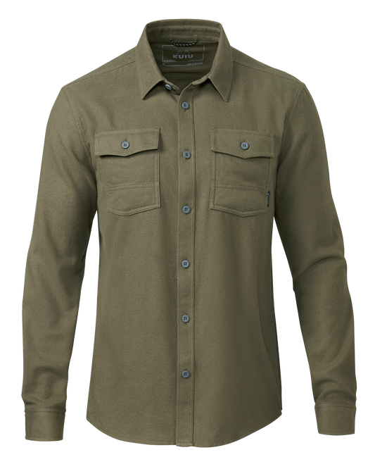 Field Flannel Shirt | Evergreen