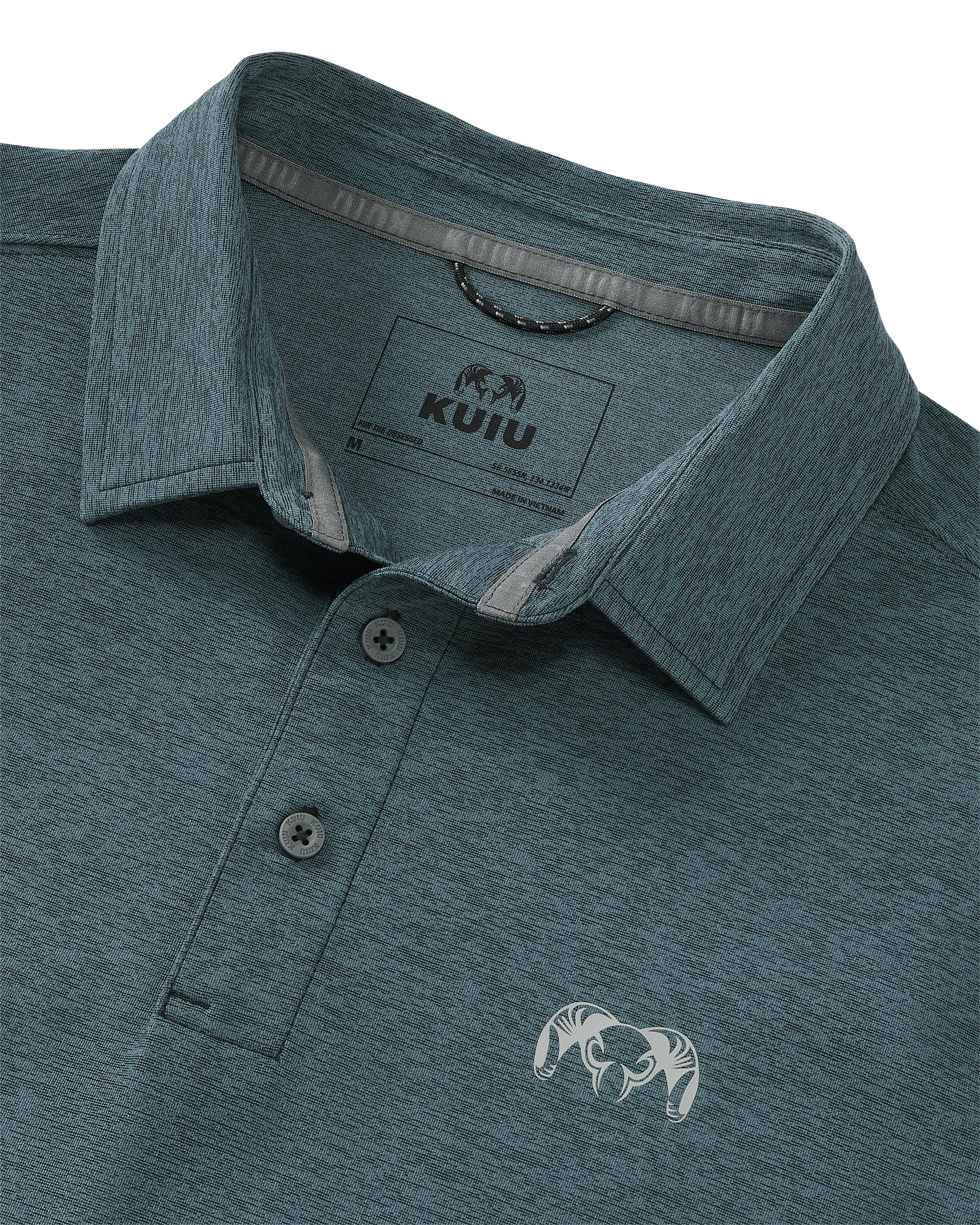 KUIU Performance Polo | Heather Slate