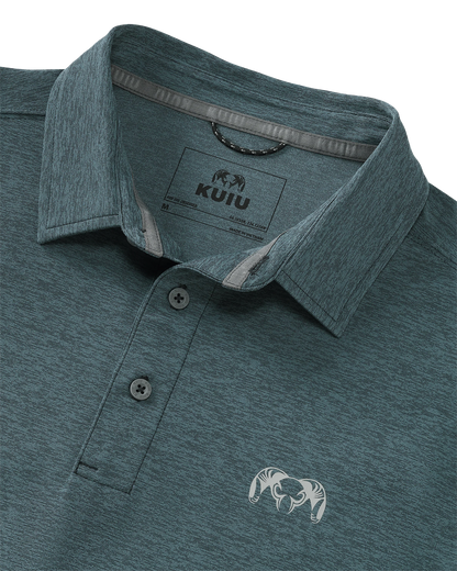 KUIU Performance Polo | Heather Slate