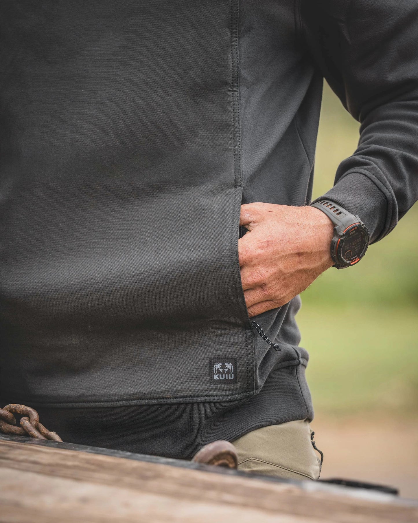 Workgrade Utility Hoodie | Asphalt