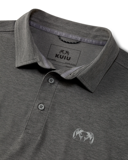 KUIU Performance Polo | Heather Stone