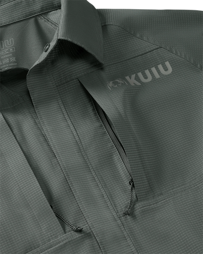 Tiburon Hybrid Snap Shirt | Stone