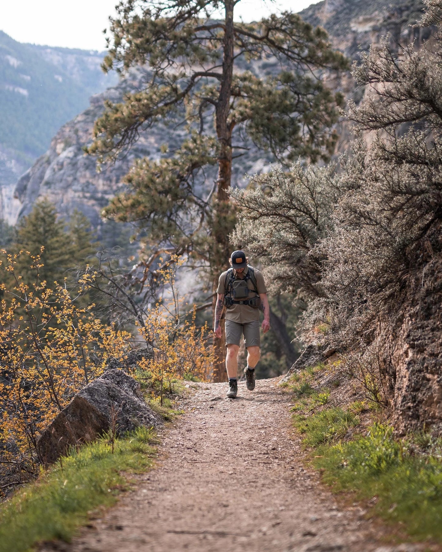 Mesa Vented SS Snap Shirt Topo | Glacier Topo Print