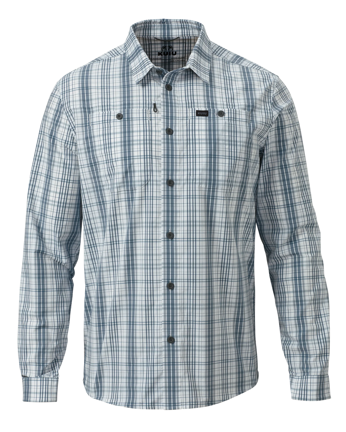 Borrego LS Shirt | Gravel Plaid
