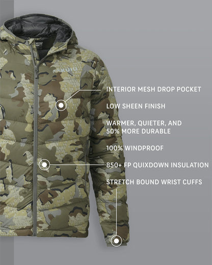 Super Down LT Hooded Jacket | Valo