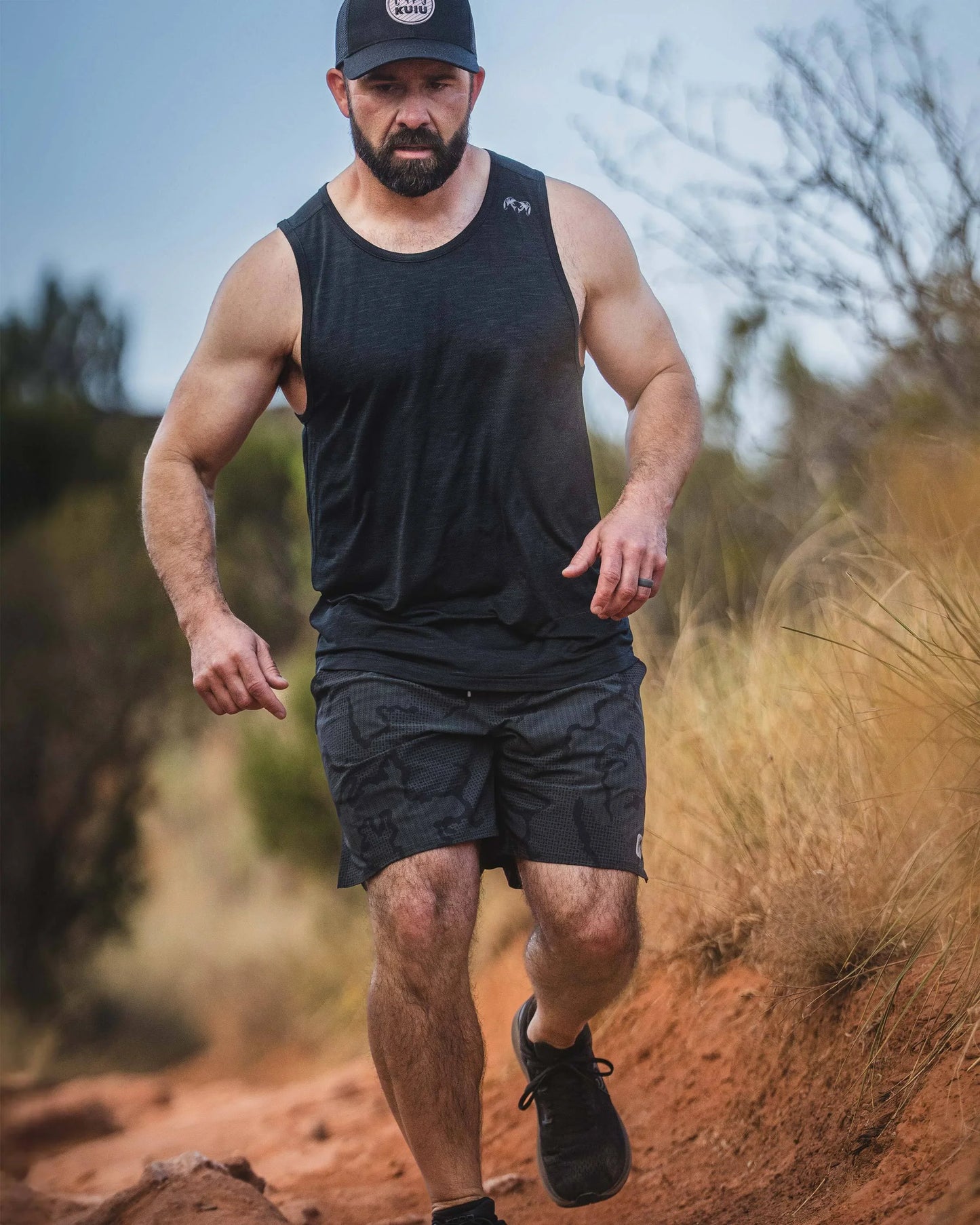 EnduroMesh Tank | Black Heather