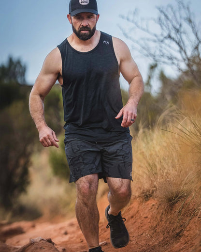EnduroMesh Tank | Black Heather