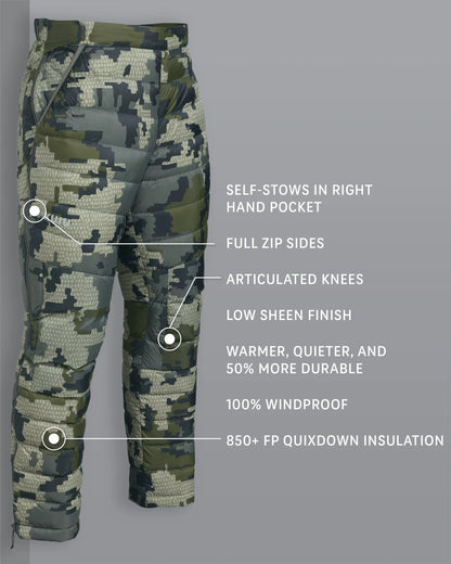 Super Down LT Pant | Verde