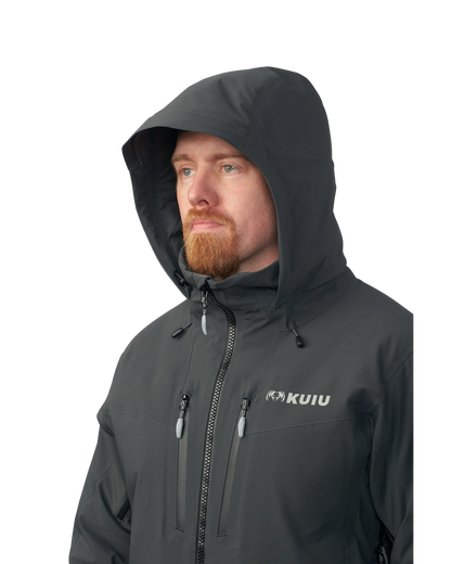 KUIU Kutana Gale Force Hooded Jacket | Gunmetal