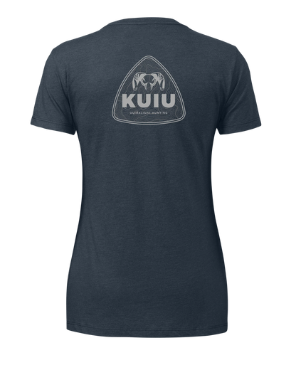 KUIU Women’s Topo Shield T-Shirt | Midnight Navy