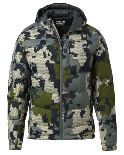 Super Down PRO Hooded Jacket | Verde