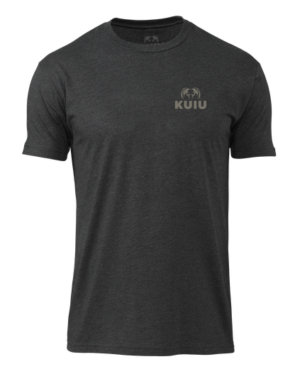 KUIU Here to Hunt Patch T-Shirt | Charcoal