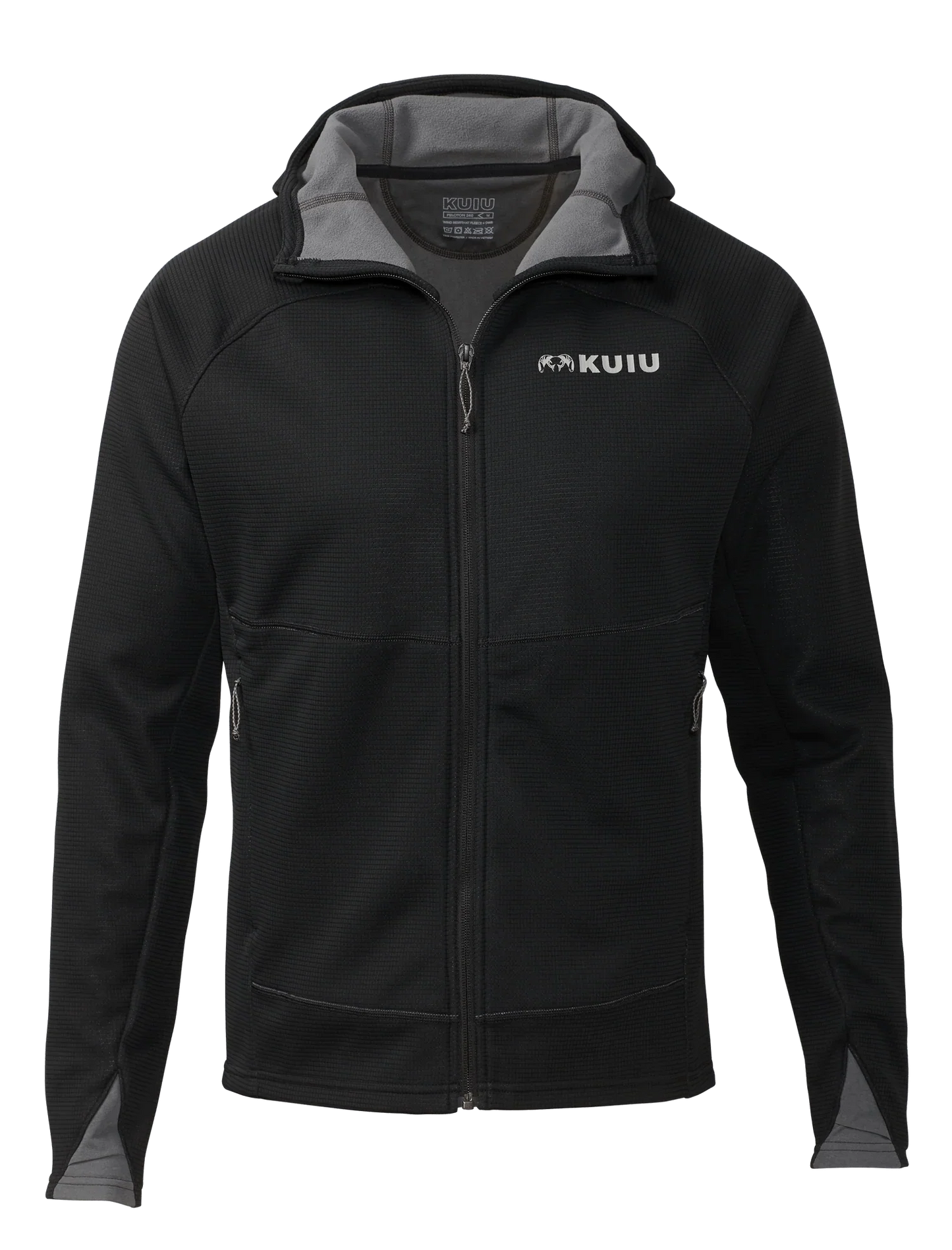 Peloton 240 Full Zip Hoodie | Black