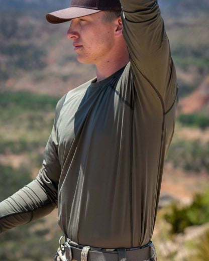 Vital S2 Long Sleeve Crew | Ash
