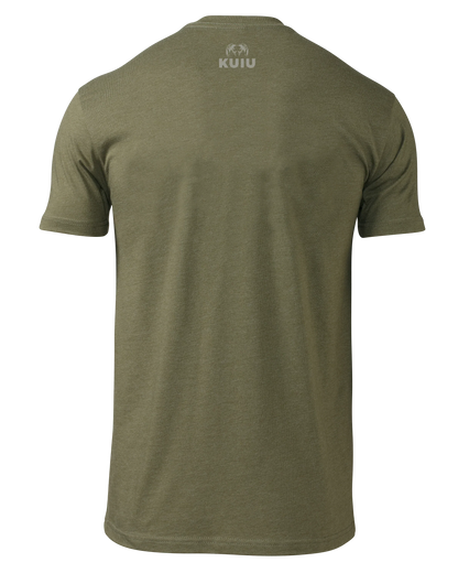 KUIU Topo Mountain T-Shirt | Military Green