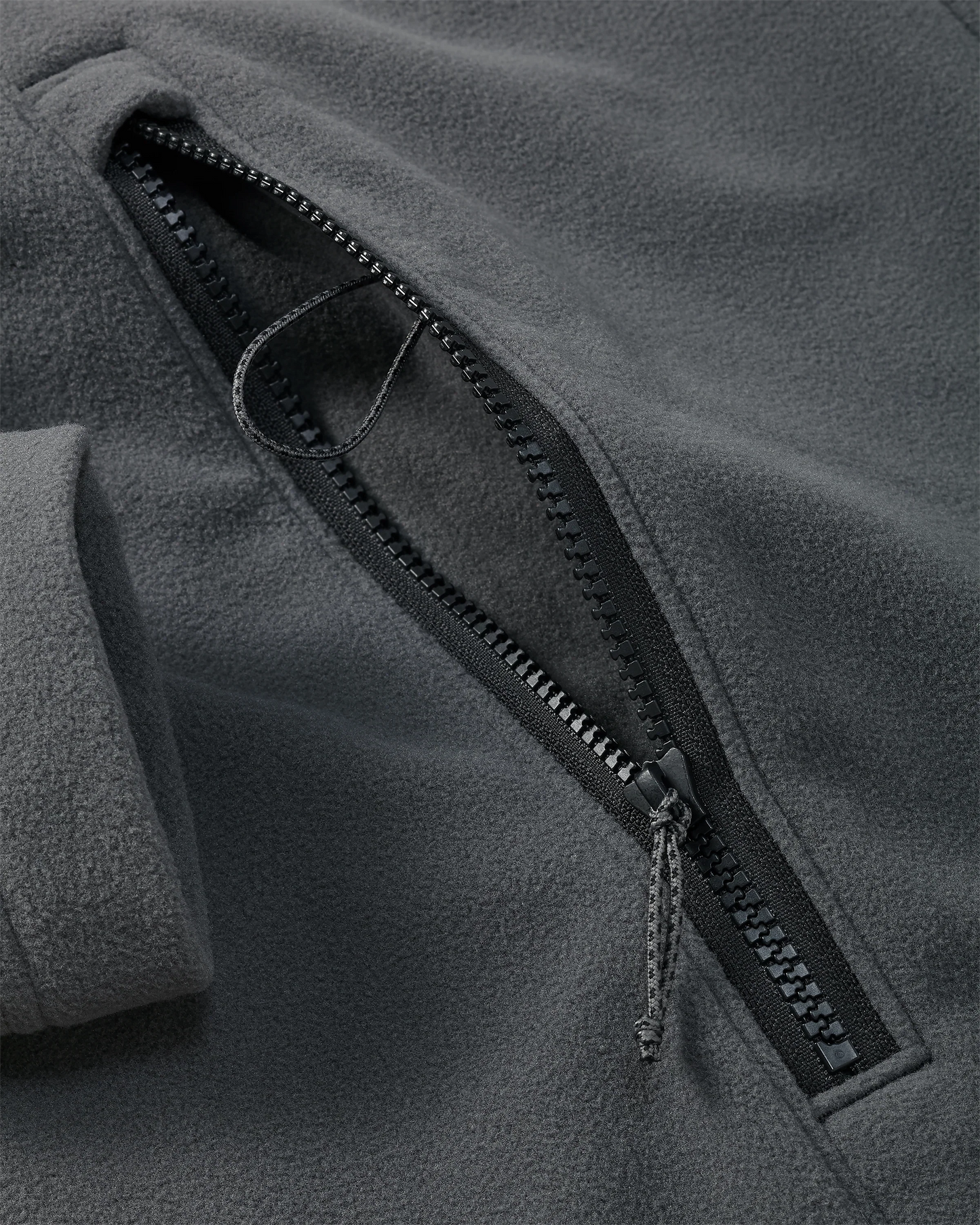 Border Fleece Full Zip | Gunmetal