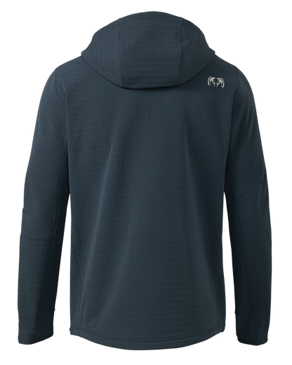 Blockfield Fleece Hoodie | Steel Blue
