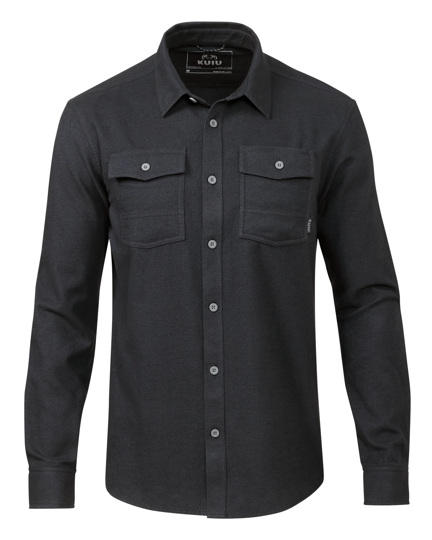 Field Flannel Shirt | Steel Blue