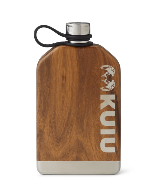 KUIU 8 oz Flask | Wood