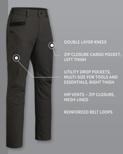 Motive Workgrade Pant | Asphalt