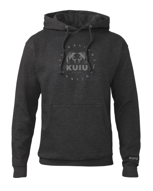 KUIU Ultralight Hunting Circle Hoodie | Charcoal