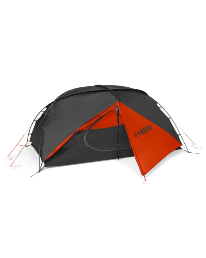 Mountain Star 2 Person Tent | Gunmetal-Orange